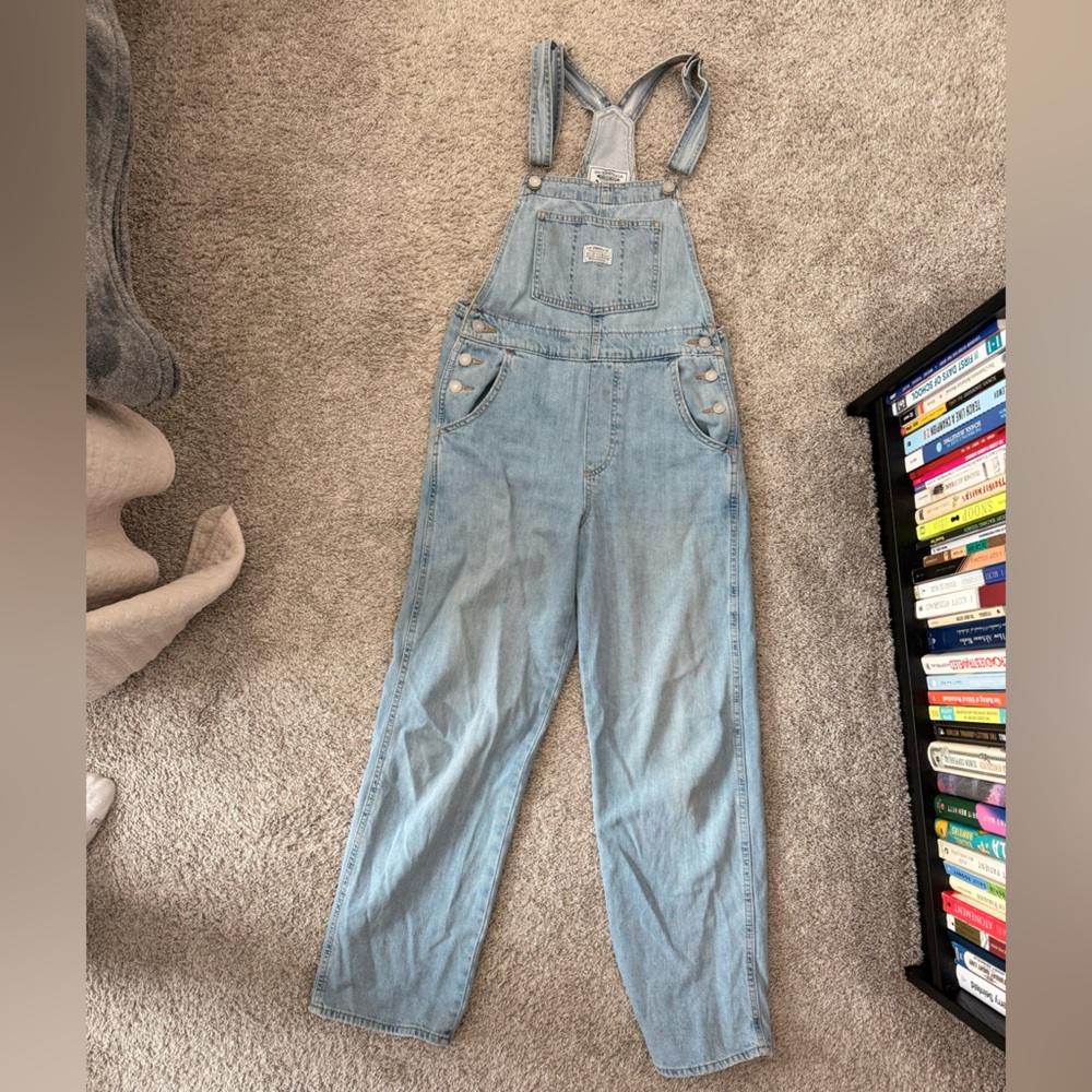 Levi's Light Blue Denim Overalls